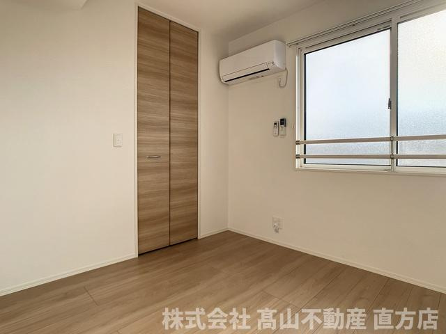直方市知古１丁目のアパートの寝室