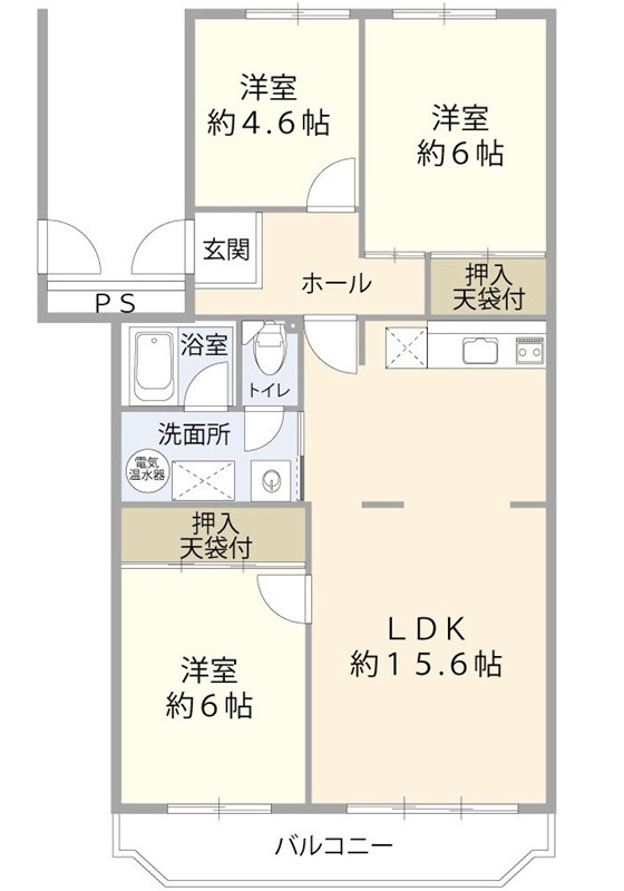 ウィンディ井口の間取り