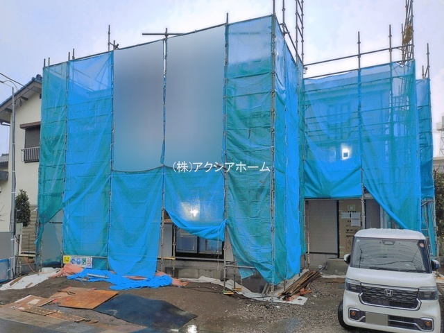 入間市東町4丁目・全1棟　新築一戸建　～収納スペース豊富～の外観|現地写真（2026年3月2日撮影）
