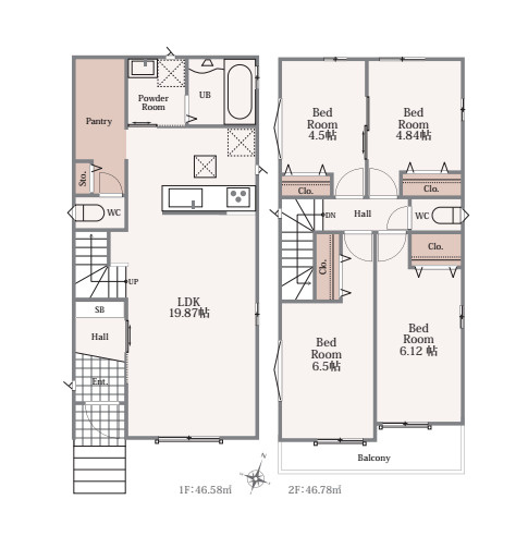 さいたま市見沼区風渡野396番　新築一戸建て　ハートフルタウン　A