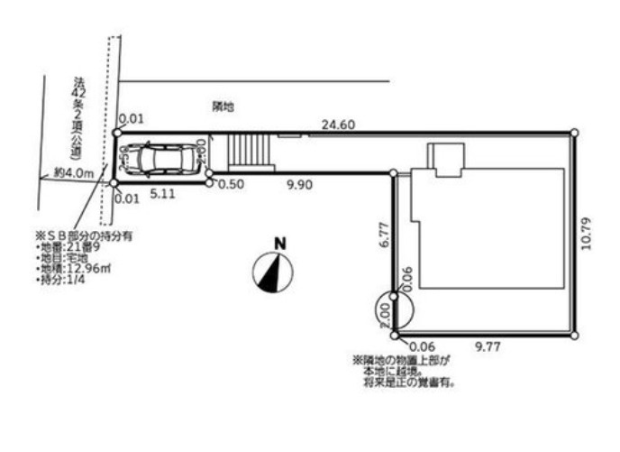 瀬谷区竹村町新築戸建/4LDK/SIC・パントリー・ロフト収納豊富/の区画図