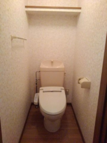 ソレイユ北島　Ａのトイレ|落ち着いたトイレです