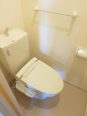 サニーハウスのトイレ|シンプルで使いやすいトイレです