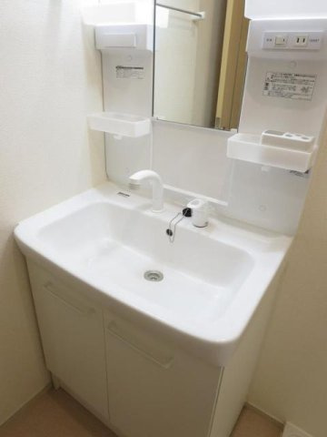 サニーハウスの洗面所|使いやすい洗面所です