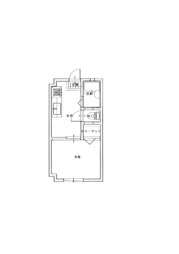 メディソン佐古の間取り