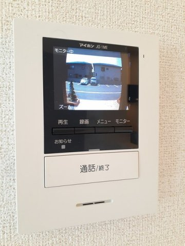 アンジュールＢのバルコニー