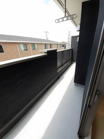 ボヌールメゾンＢのバルコニー