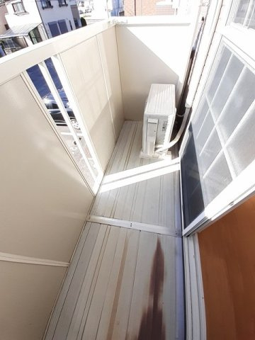 ハッピースクエアー　Ⅲのバルコニー