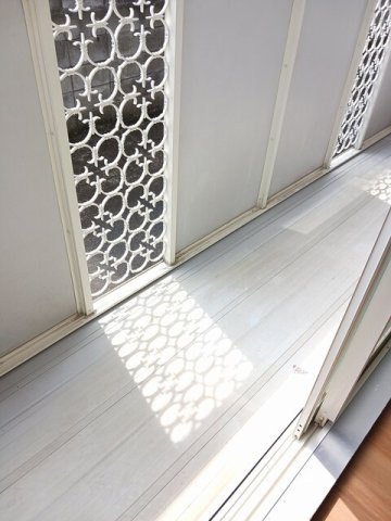 クレセントのバルコニー