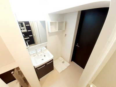 【洗面所】 | ラディアント・北方 | コンパクトで使いやすい洗面所