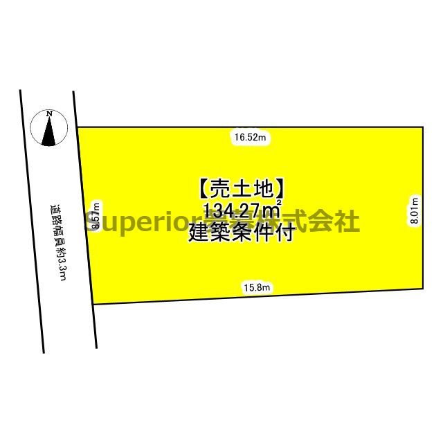 【売土地】大津市本丸町3号地