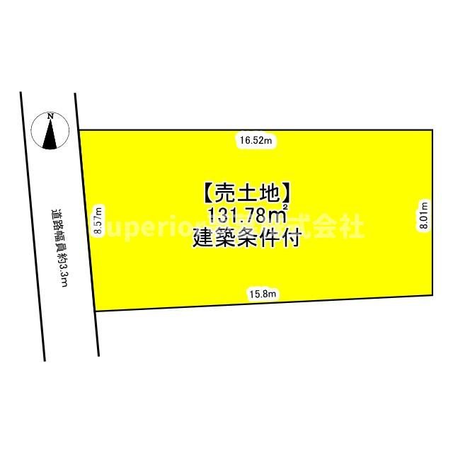 【売土地】大津市本丸町3号地