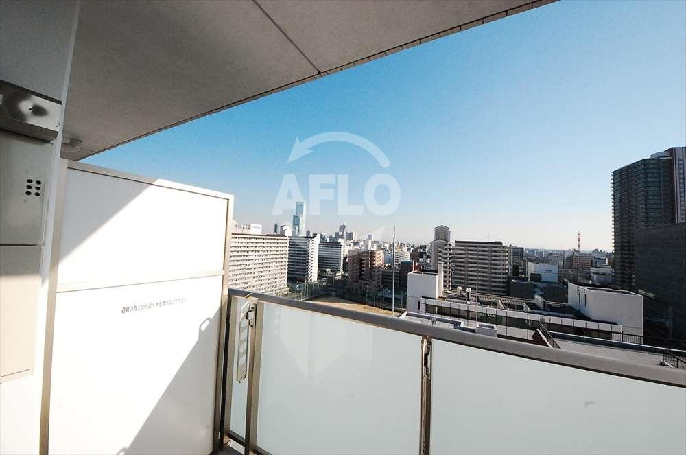 レオンコンフォート難波サウスゲートのバルコニー|レオンコンフォート難波サウスゲート　