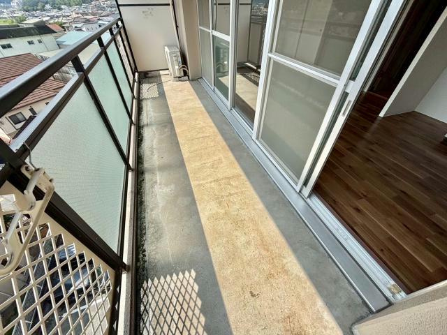 シルトクレーテ青山のバルコニー