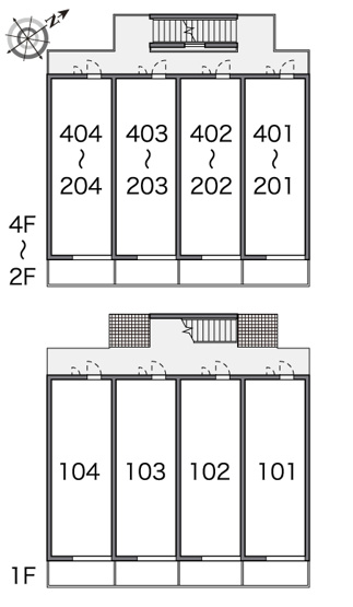 【間取り】 | レオパレスパレス中田 | 画像3