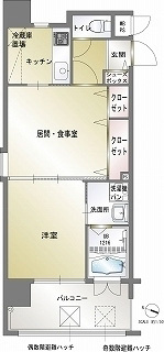 【間取り】 | エンクレストシリーズは全て仲介手数料0円！「プライスホーム」で検索！エンクレスト薬院Ⅱ