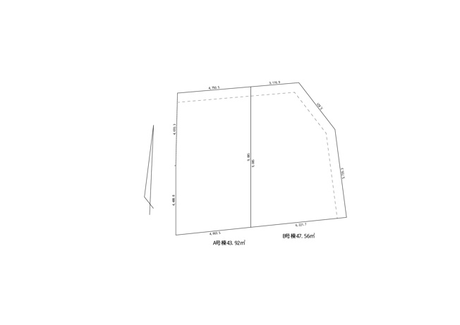 【区画図】 | 船橋市本町5丁目土地