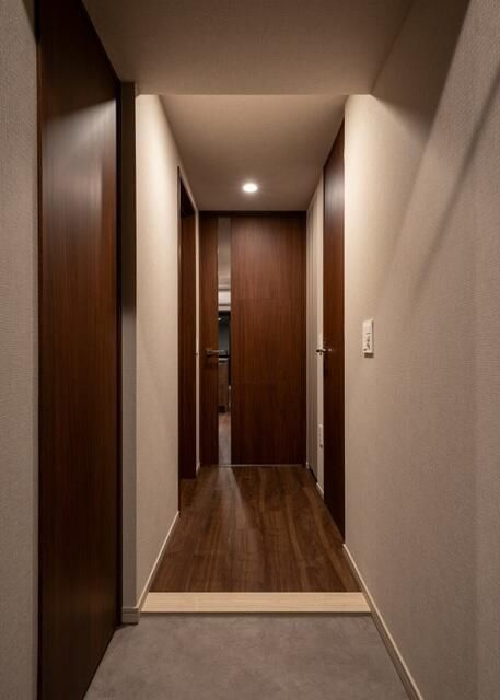 テラス駒込サウスの玄関