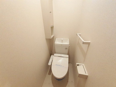 【トイレ】 | フレッシュリーＢ | 清潔感のあるトイレです