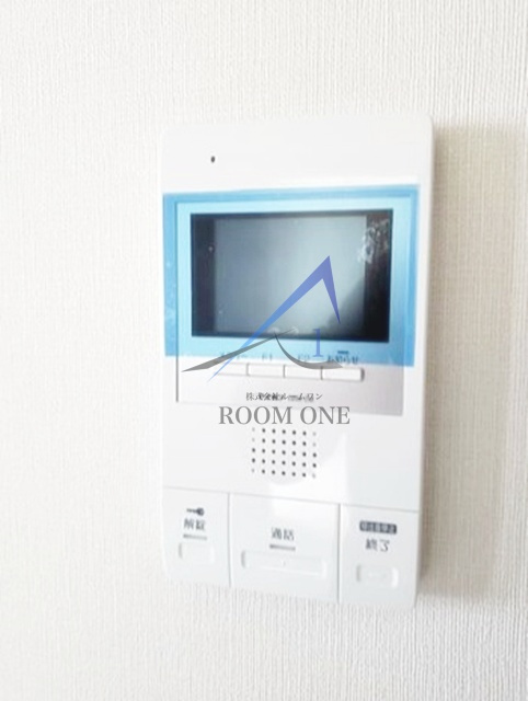 プロヴァンス高田馬場のセキュリティ|モニター付きインターホンです。