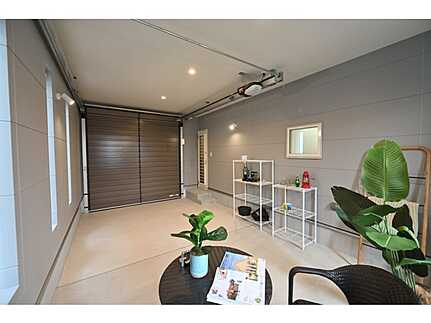 安佐南区山本新町４丁目の居間・リビング