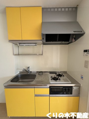 【キッチン】 | グリーンコート | 反転タイプのお部屋です（現況を優先します）