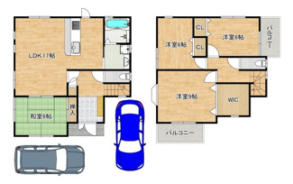 【間取り】 | 深井中町　中古一戸建