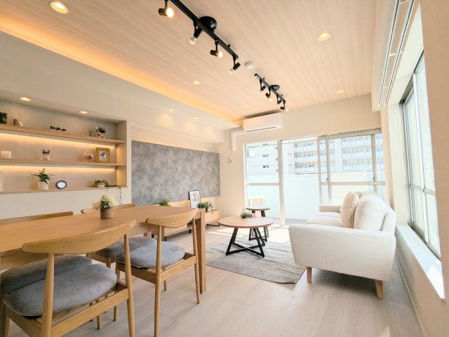 東陽町コーポラスの居間・リビング|～リビング写真～