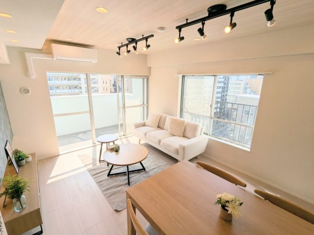 東陽町コーポラスのダイニング|～リビング写真～