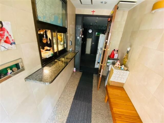 河本マンションのエントランス