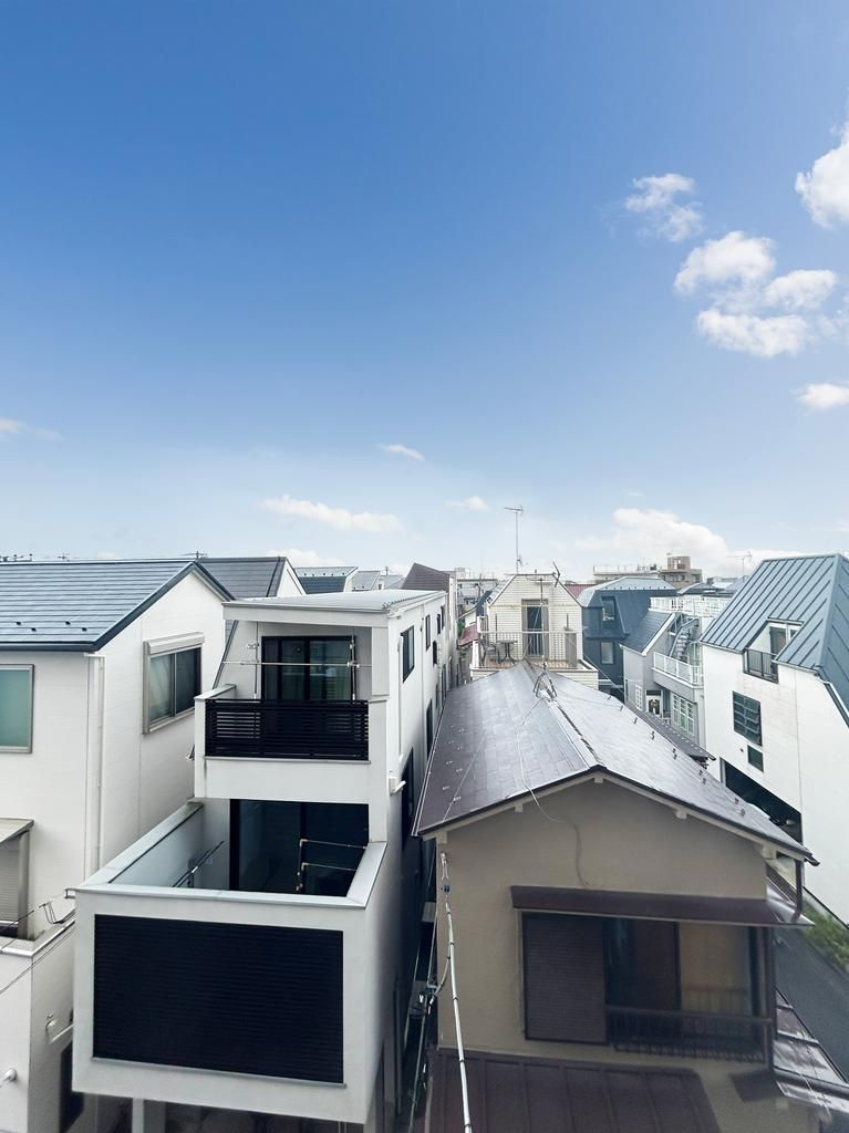 洗足池マンションの展望