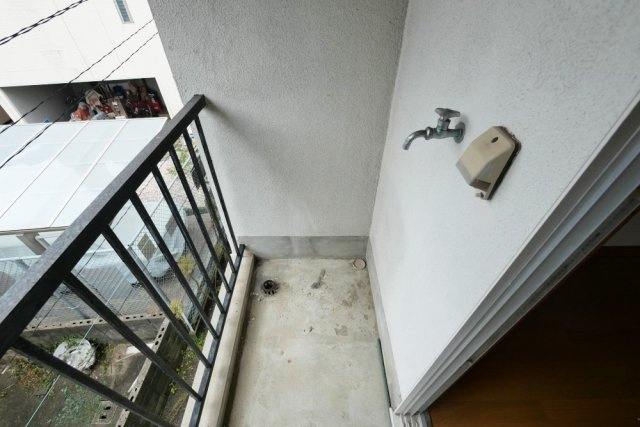 TMコーポのバルコニー