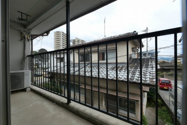 TMコーポのバルコニー