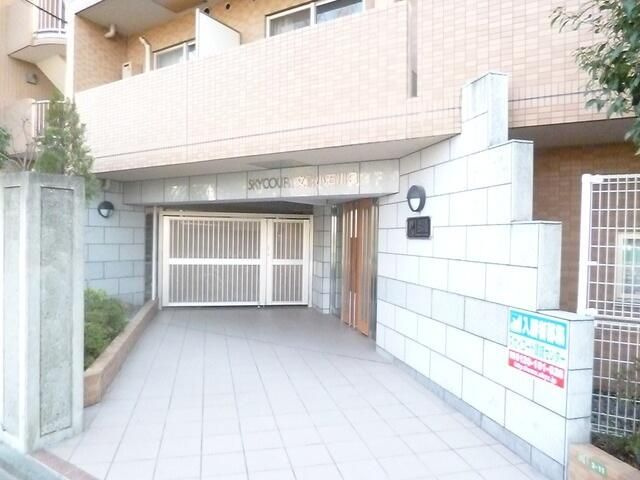 スカイコート文京小石川第３のエントランス