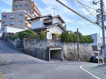 西区高須４丁目の前面道路含む現地写真