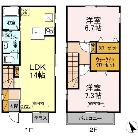 マークサウンドⅧの間取り