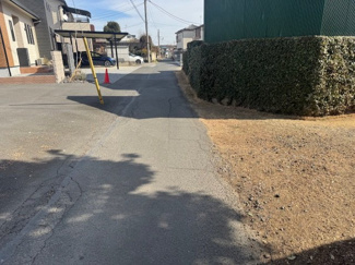 【前面道路含む現地写真】