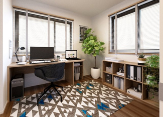 【完成予想図】 | 市原市瀬又　土地　JR外房線「誉田」駅 | かまとり住宅施工の規格住宅(内観パース)
モデルハウスもございますので是非ともお問い合わせください。