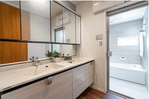 【完成予想図】 | 市原市瀬又　土地　JR外房線「誉田」駅 | かまとり住宅施工の規格住宅(内観パース)
モデルハウスもございますので是非ともお問い合わせください。