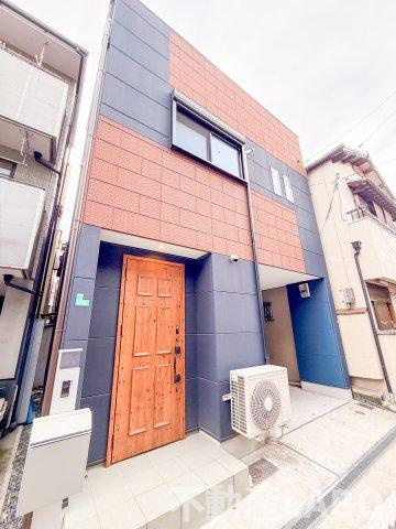 阿倍野区阪南町戸建て貸家の外観