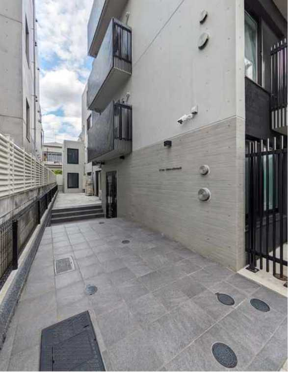 RJカーサ桜新町　ペット相談　礼金０　築浅のエントランス