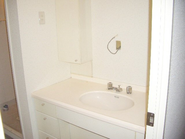 グリーンシャンテの洗面所|独立の洗面台です