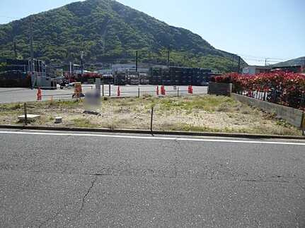安佐北区可部南５丁目の前面道路含む現地写真