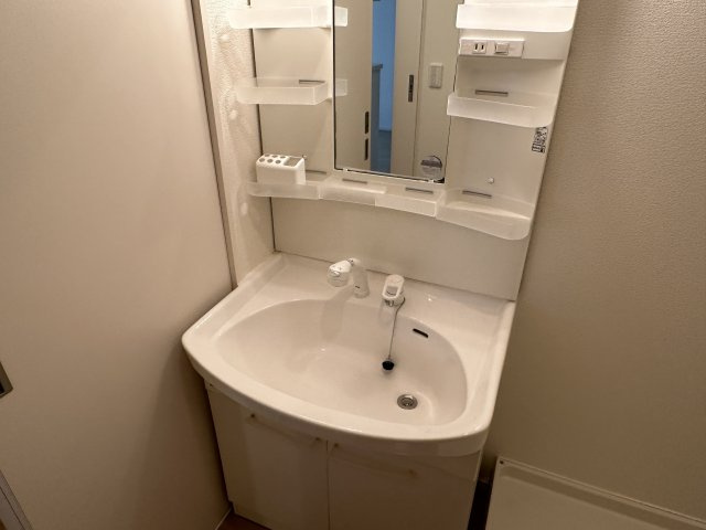 ガーデン欅　南棟の洗面所