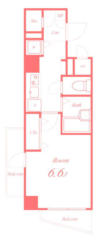 スペランツァの間取り