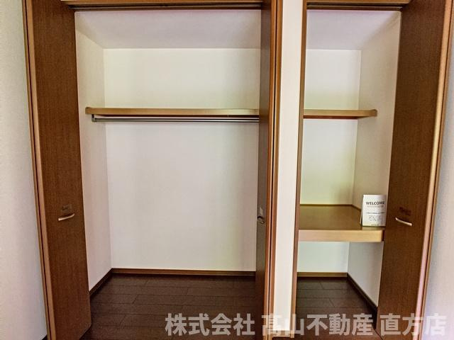 北九州市八幡西区星ケ丘４丁目のアパートの収納