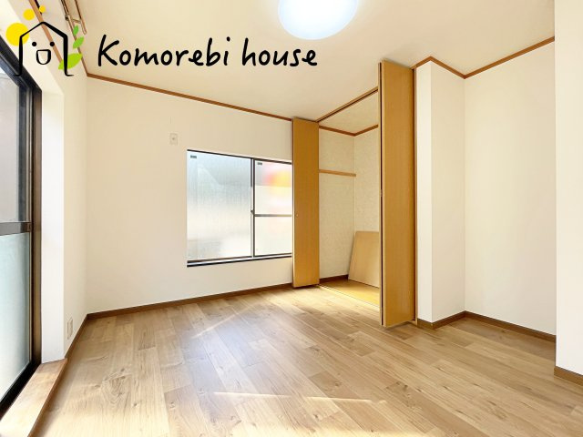 上尾市泉台三丁目　中古戸建の寝室|ゆとりの広さです