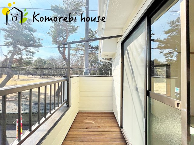 上尾市泉台三丁目　中古戸建のバルコニー|陽当たり良好なバルコニーです