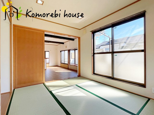 上尾市泉台三丁目　中古戸建の和室|和室があると、家にあたたかい雰囲気が生まれます