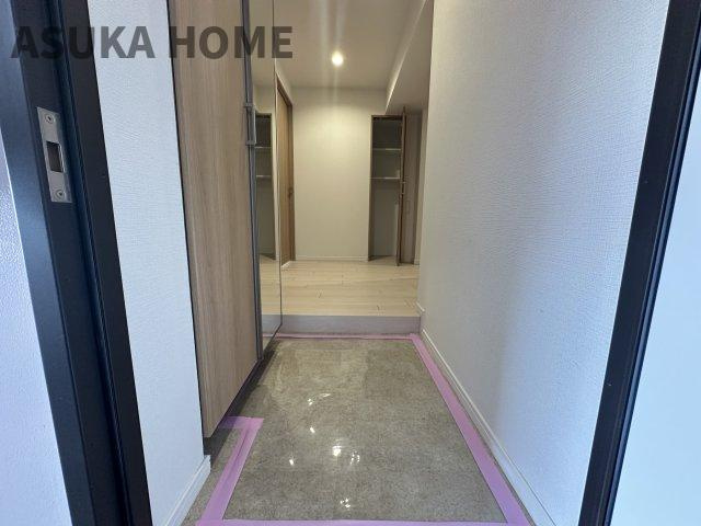 日吉第弐ハイムB棟の収納|玄関付近は収納も多くすっきり使えそうですね♪